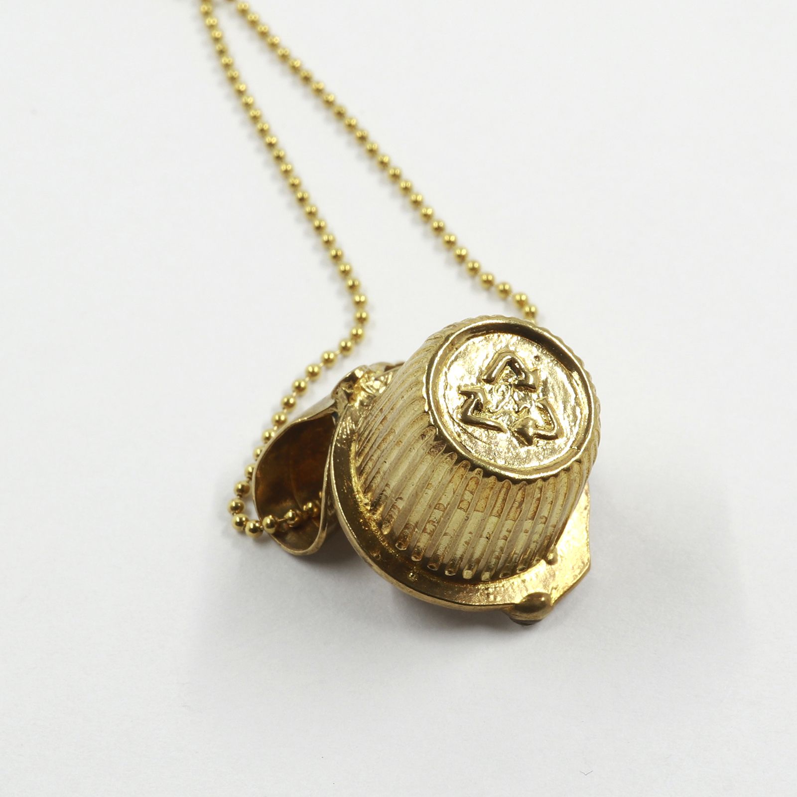 「coffee fresh necklace gold」ネックレス