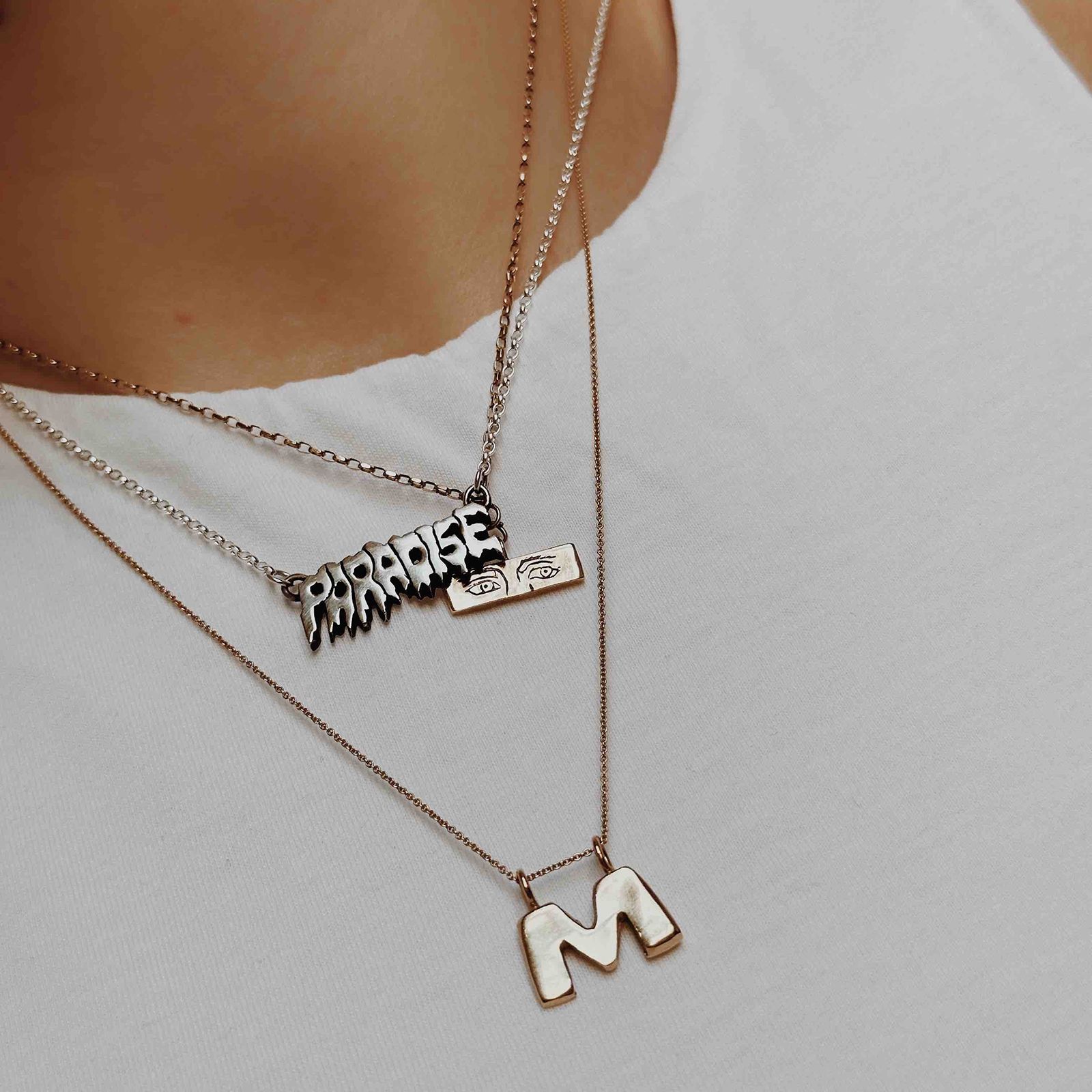 「The Sad T-Bar Necklace」ネックレス