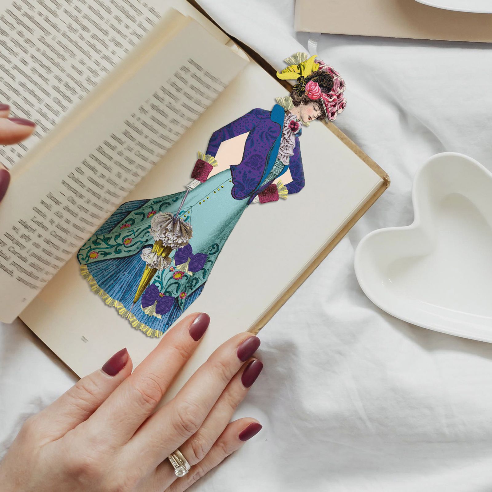 「5 BOOKMARKS "Belle Epoque"」ブックマーク MON PETIT ART フランス