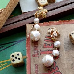 「パールカスケード」イヤリング フランス