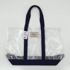 「PE TOTE BAG L」ネイビー