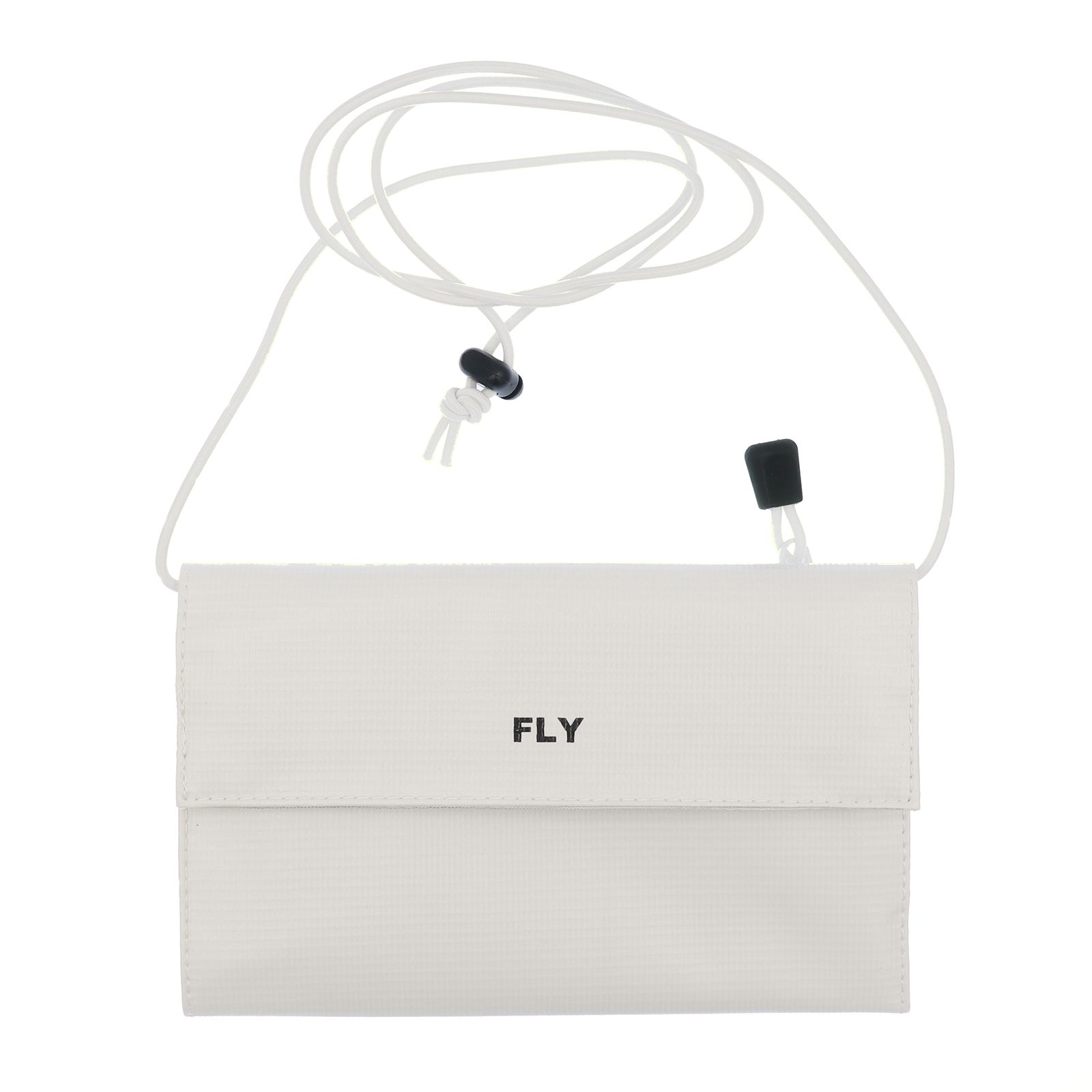 「FLY Long Wallet」ショルダーウォレットXL ホワイト