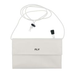 「FLY Long Wallet」ショルダーウォレットXL ホワイト