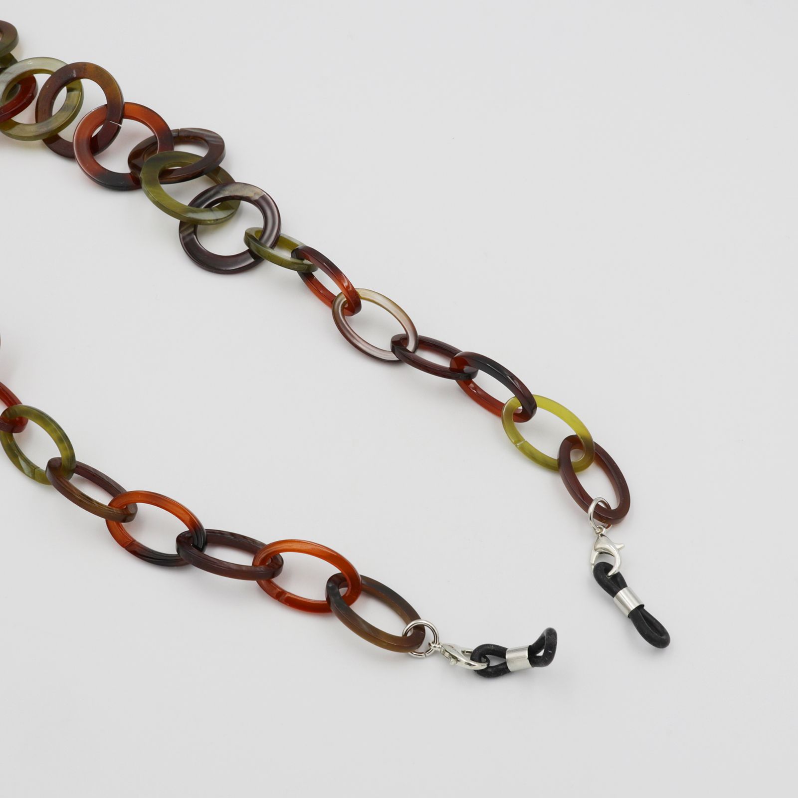 「Chunky Chain」グラスチェーン earthy mix