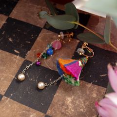 「Le conte de Pamellah アシメ」イヤリング