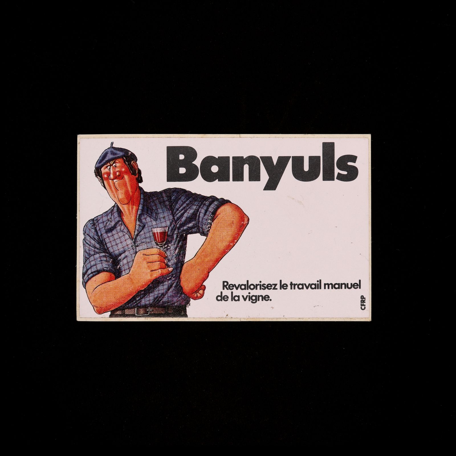 Banyuls ヴィンテージステッカー フランス