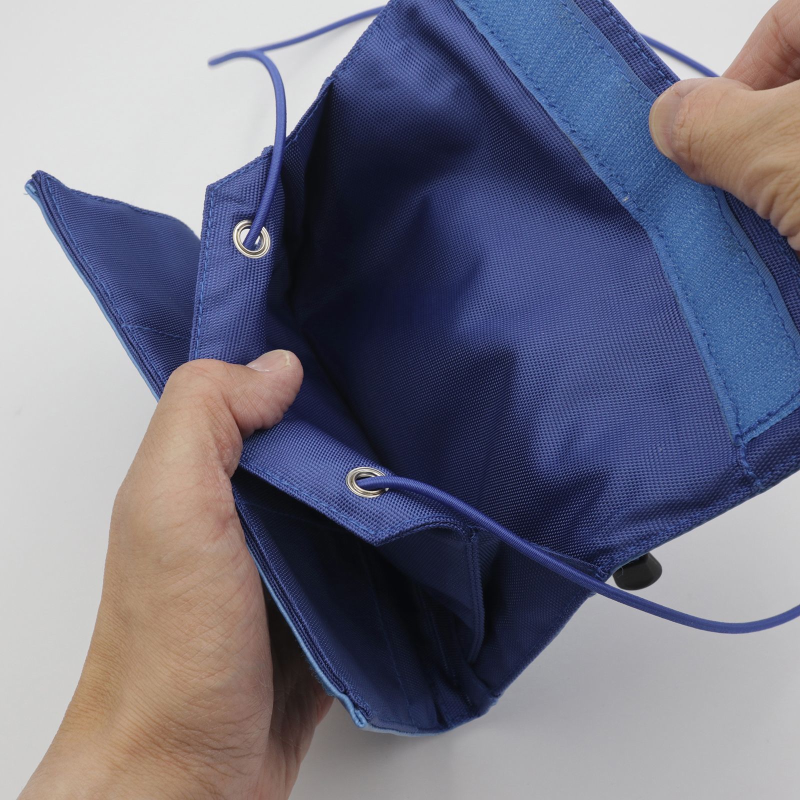 「FLY Long Wallet」ショルダーウォレットXL ブルー