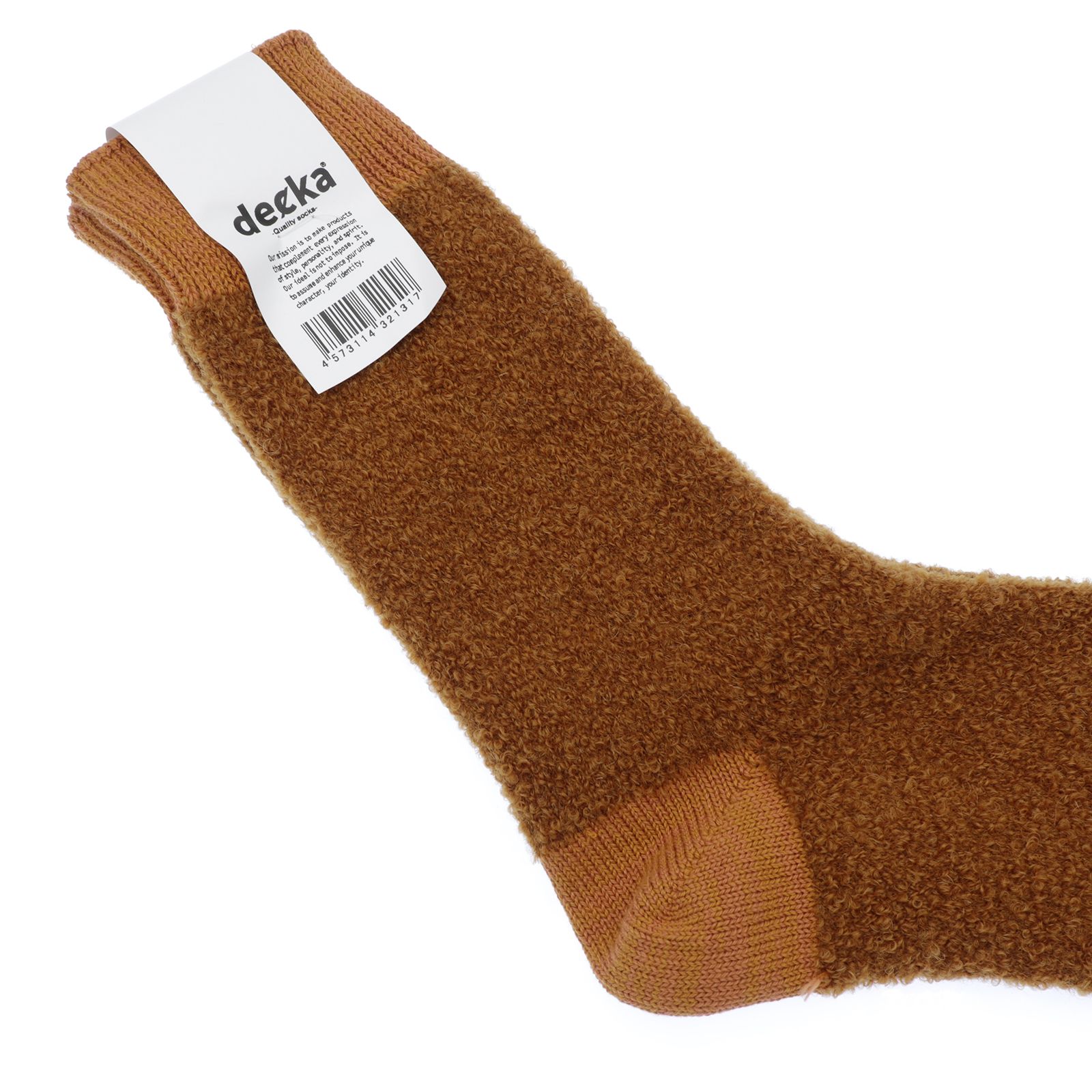Baby Alpaca & Merino Wool Socks ゴールド 靴下