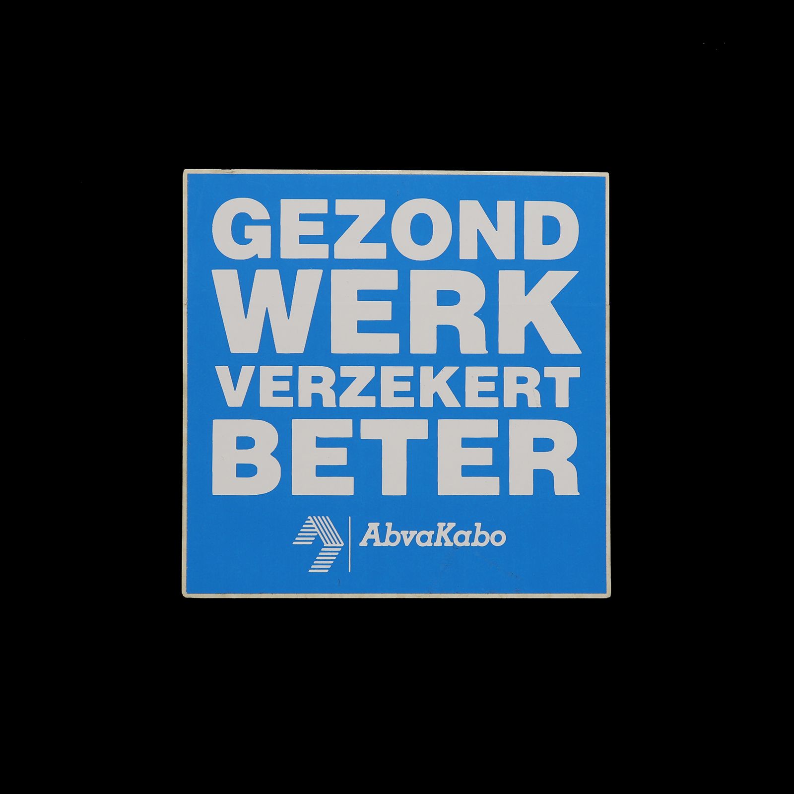 「Abvakabo」ヴィンテージステッカー ヨーロッパ