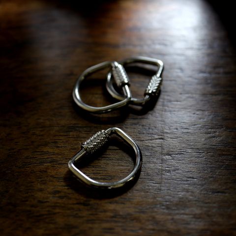 「LYMAN」キーリング ニッケル