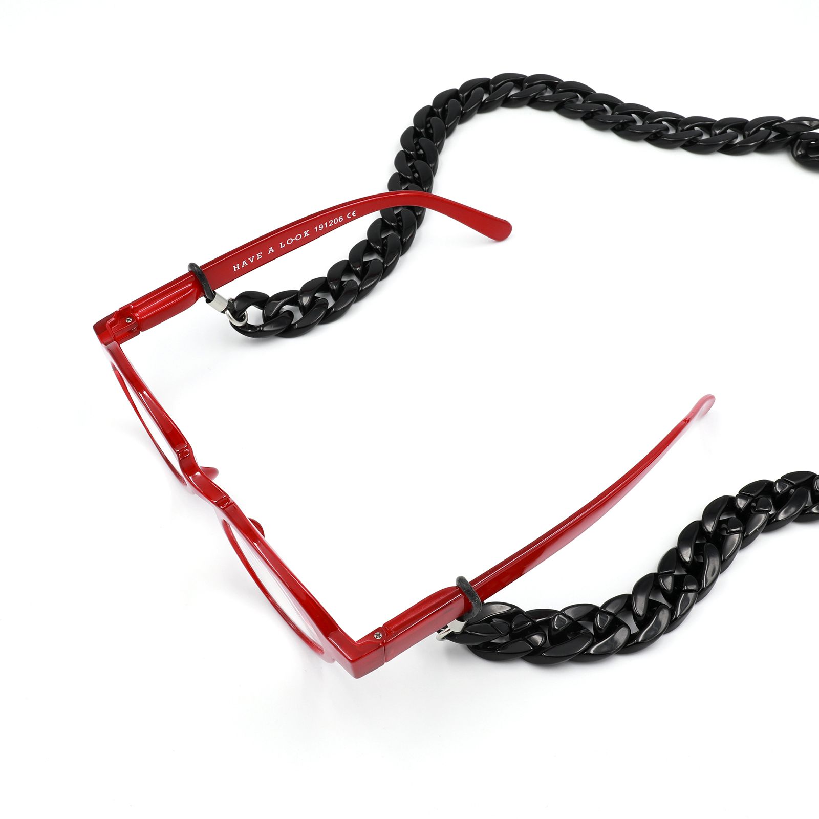 「Chunky Chain」グラスチェーン Black