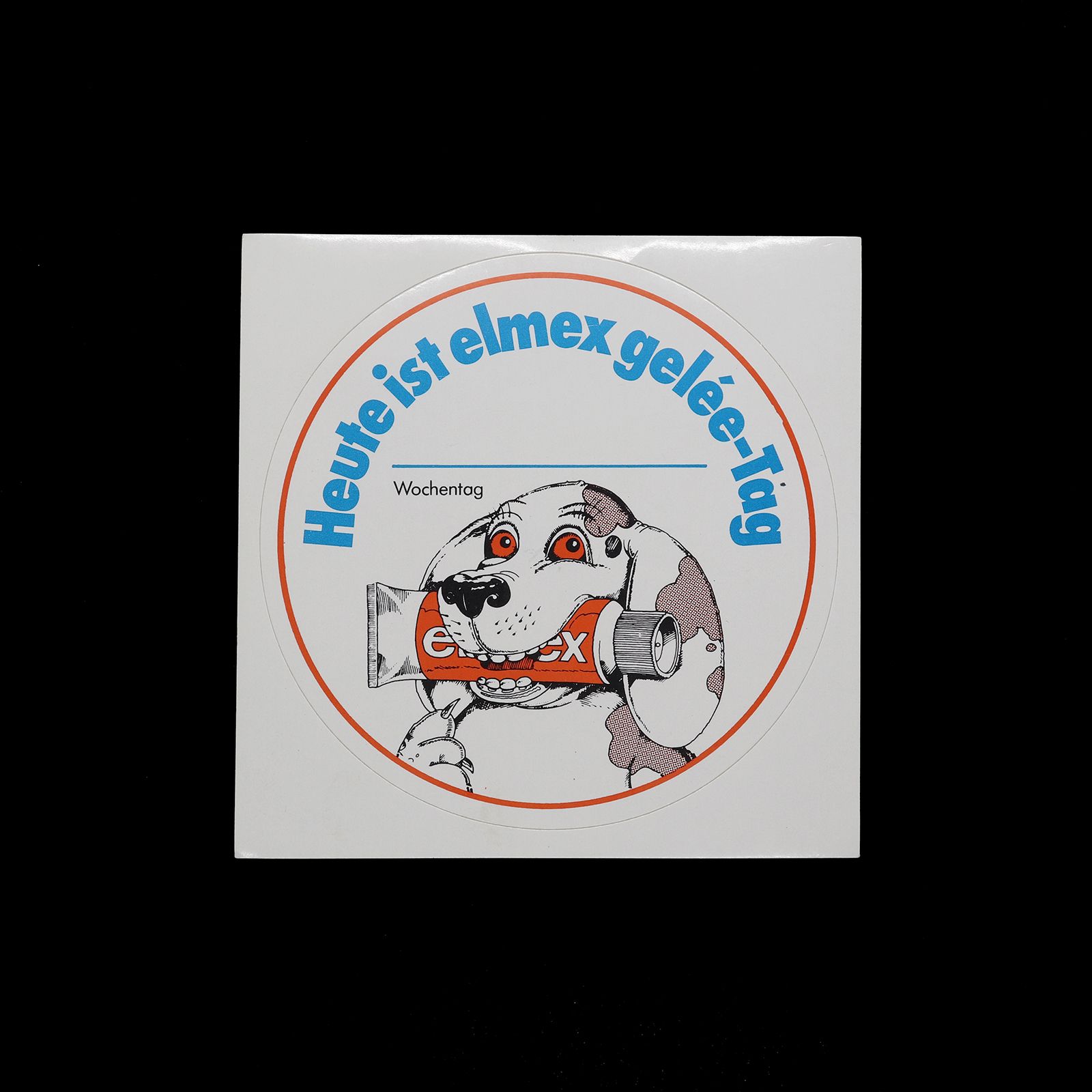 「elmex」ヴィンテージステッカー ヨーロッパ