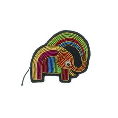 「Elephant in Pyjamas」ブローチ
