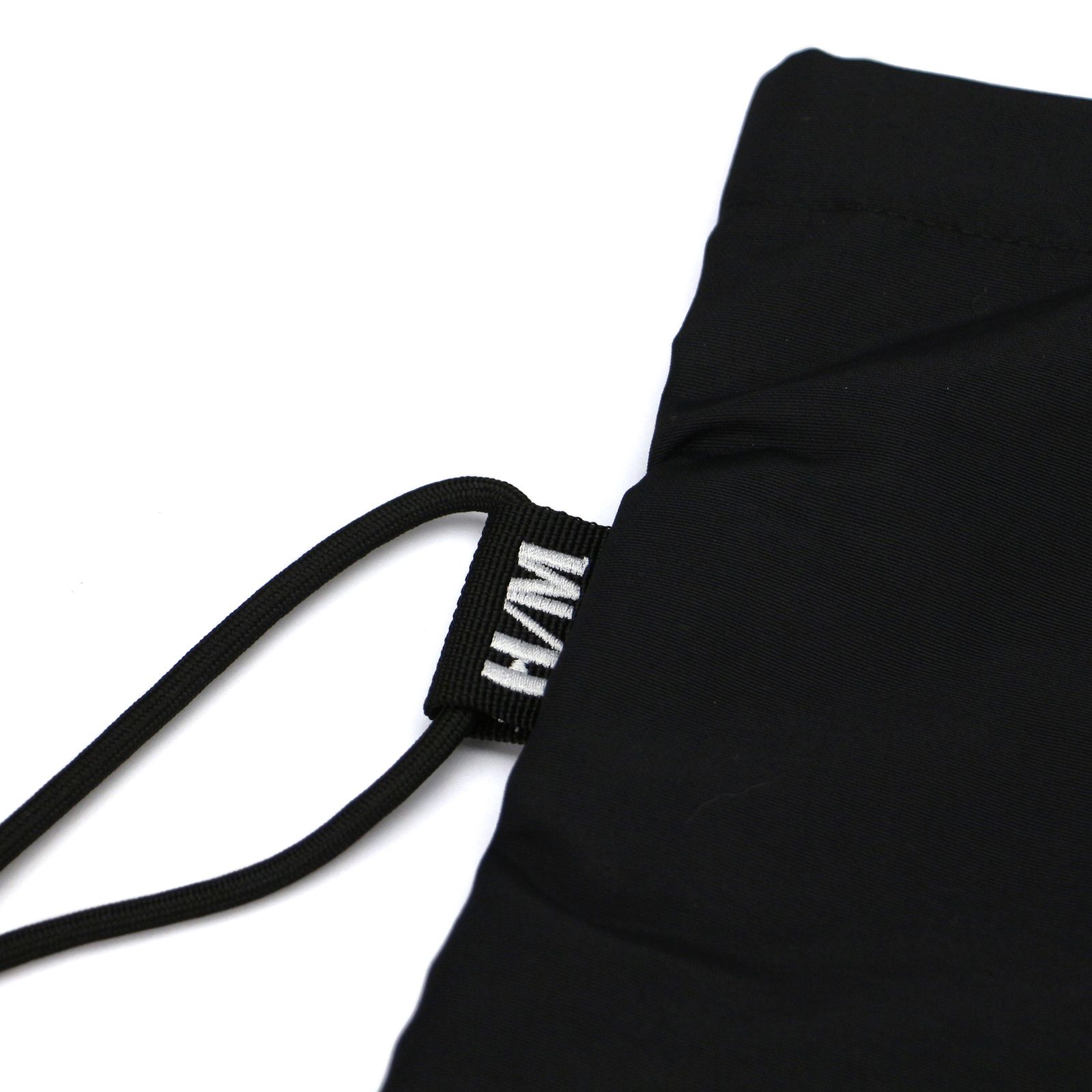「H/M EDC Drawstring Bag」 Black 【millvalley & HERE】