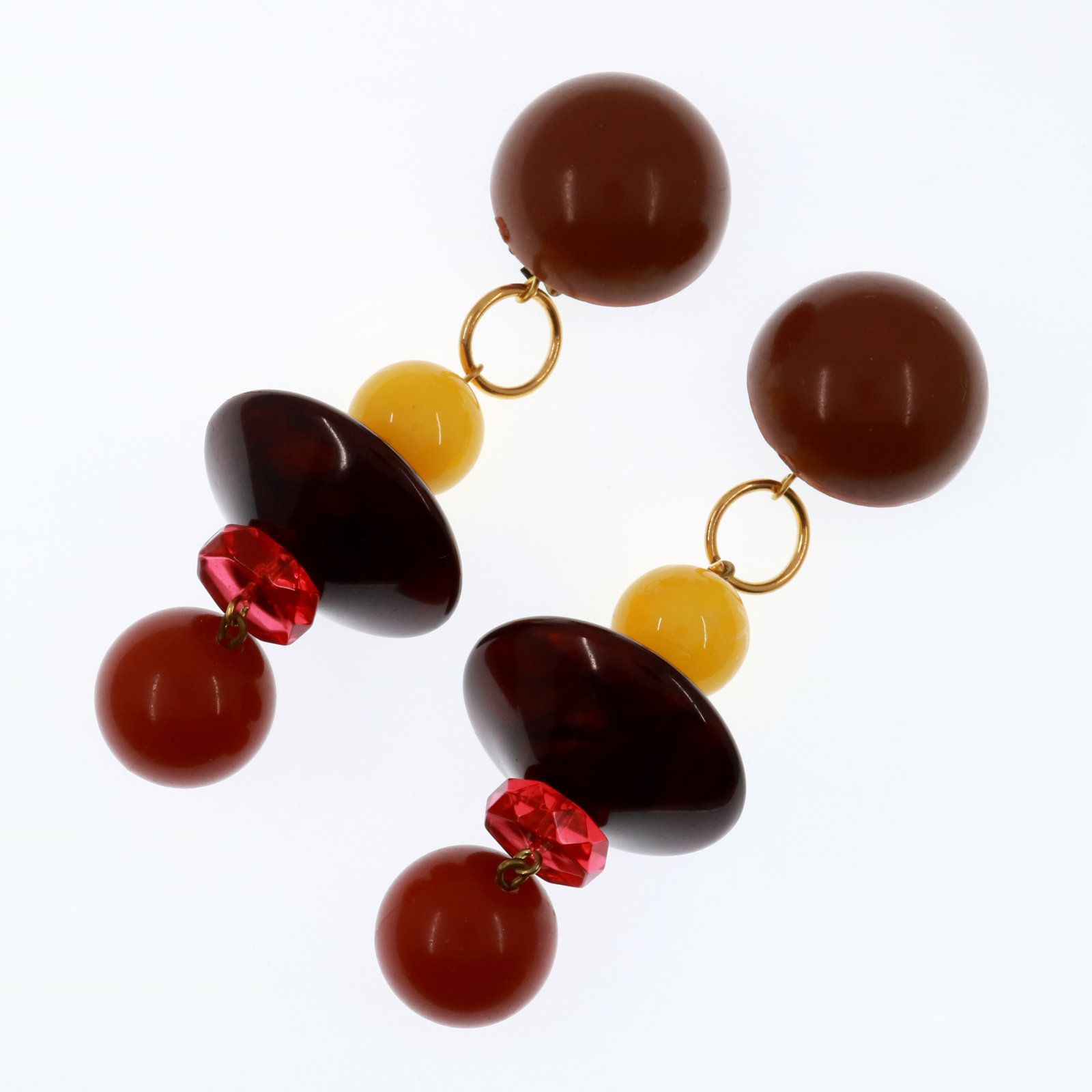 「フルーツチョコレート」イヤリング フランス
