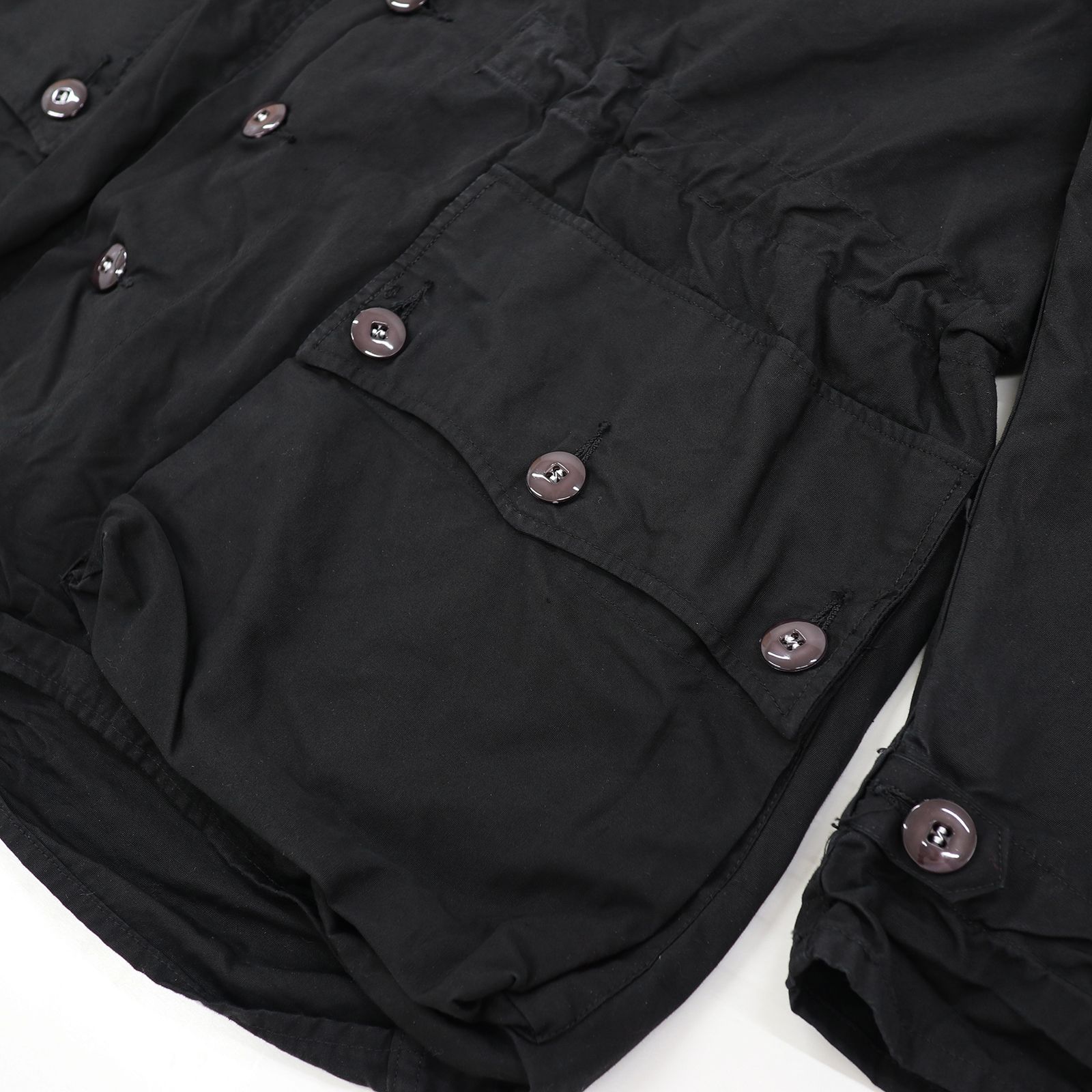 「スウェーデン軍 M62 スノーパーカ」ユーズド 後染めブラック スウェーデン 1960-80s