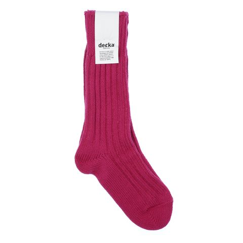 Cased Heavyweight Plain Socks ピンク 靴下