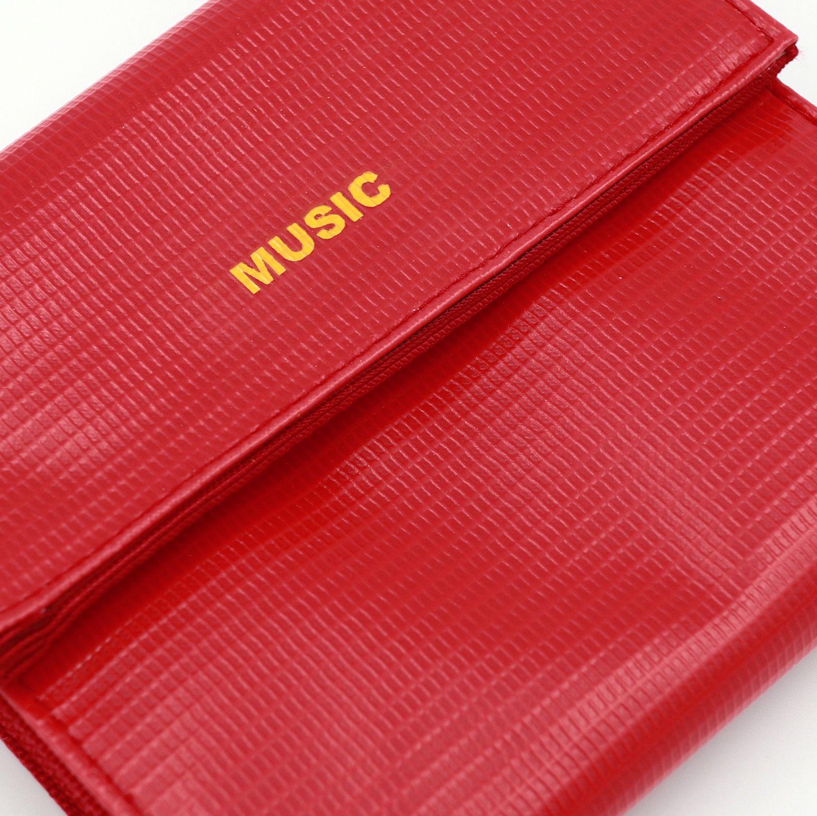 「MUSI Wallet」ショルダーウォレットL レッド