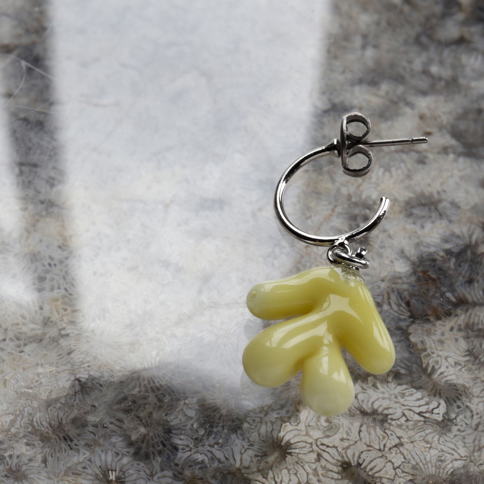 「Matisse Pierce mini」ピアス（片耳） イエロー