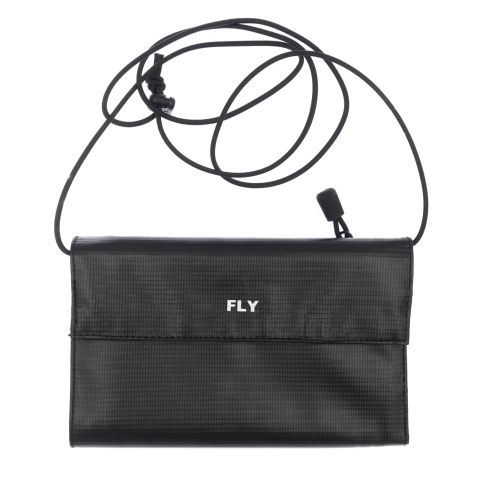 「FLY Long Wallet」ショルダーウォレットXL ブラック