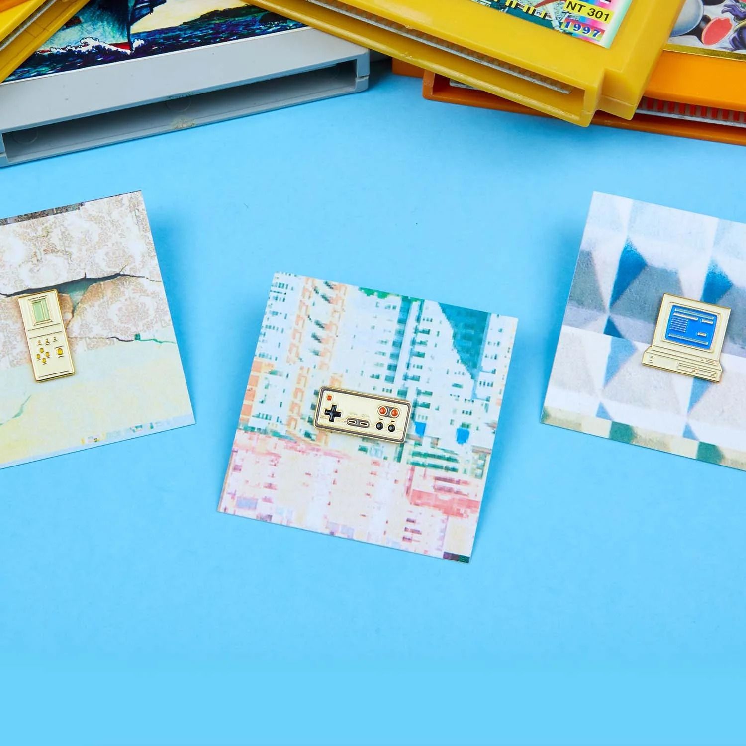 「Joystick」ピンズ コントローラー 1990sコレクション