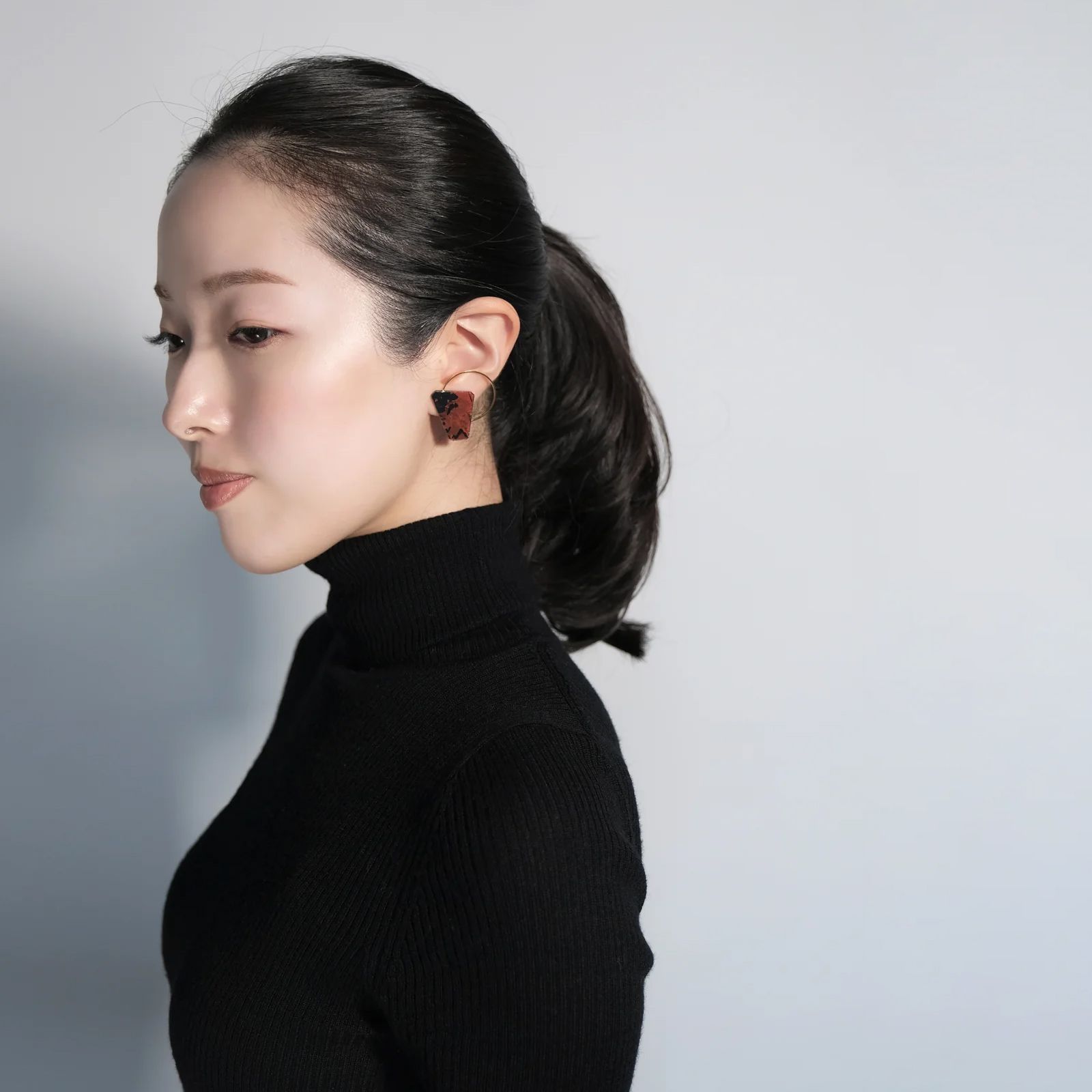 「Tortoiseshell2 Libra」ピアス