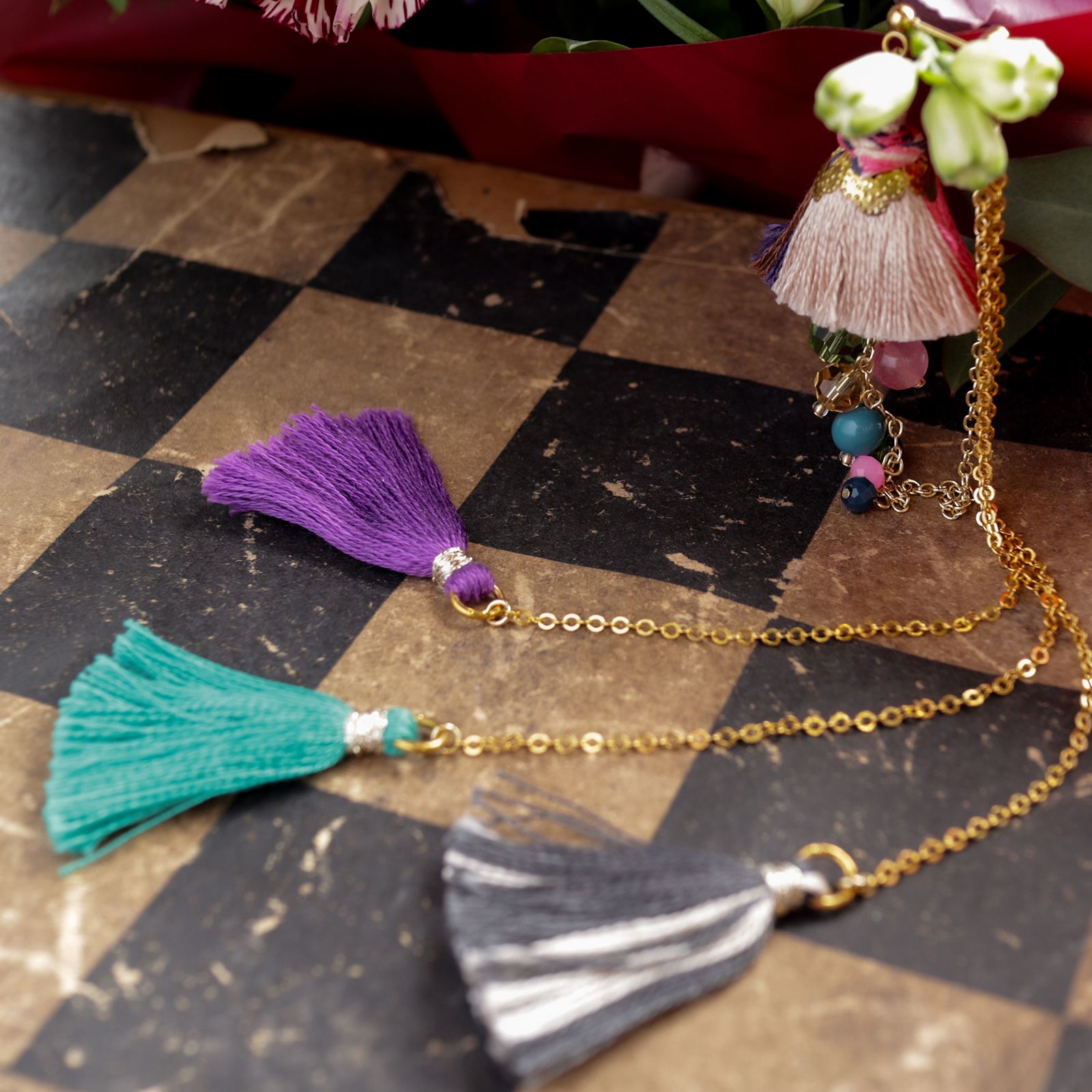 「Le conte de Pamellah ドレスL」ピアス