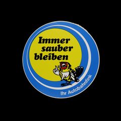 「Inr Autobahnfink」ヴィンテージステッカー ヨーロッパ