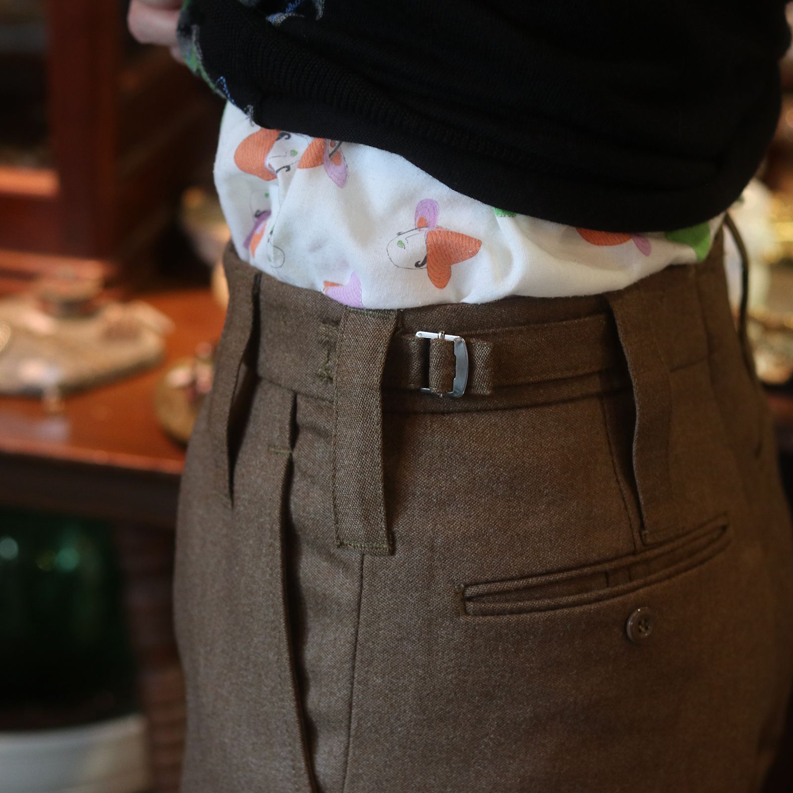 「BRITISH ARMY ALL RANKS No.2 DRESS WOOL TROUSERS」ユーズド イギリス 1990-2000s