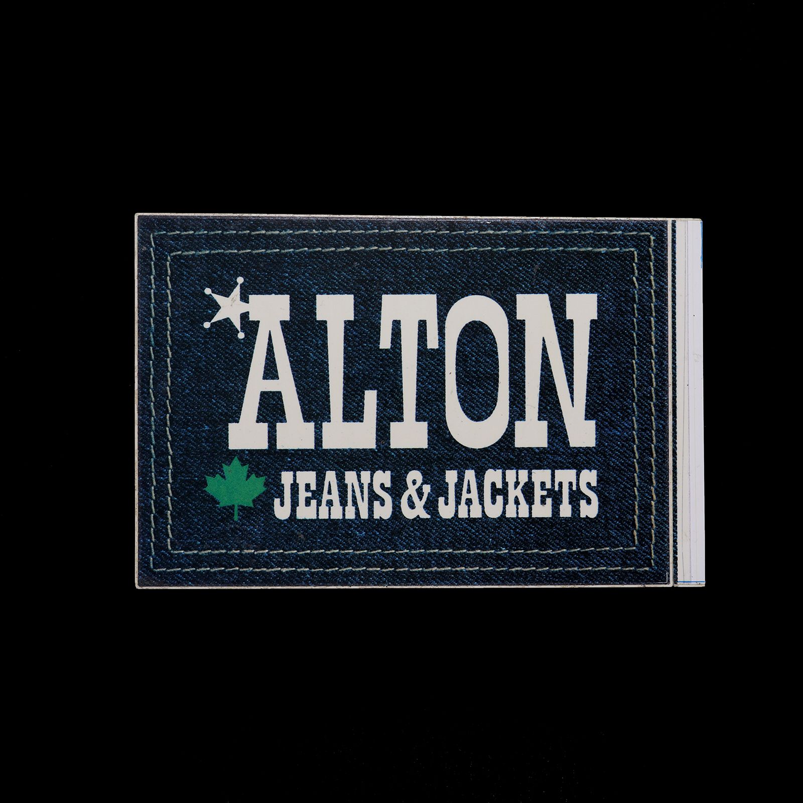 「ALTON Jeans & Jackets」ヴィンテージステッカー ヨーロッパ
