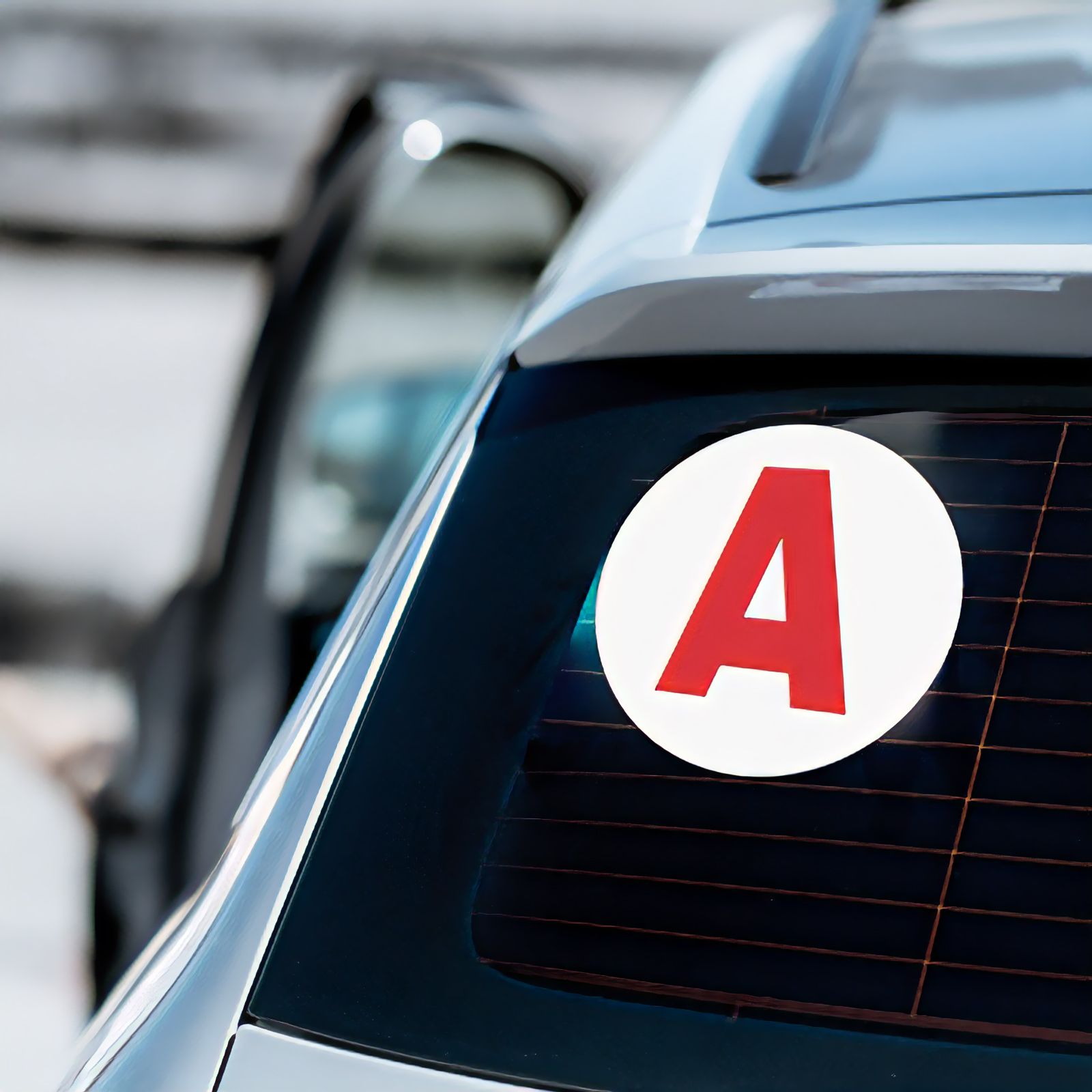 フランス 初心者マーク「A」 マグネットA 自動車