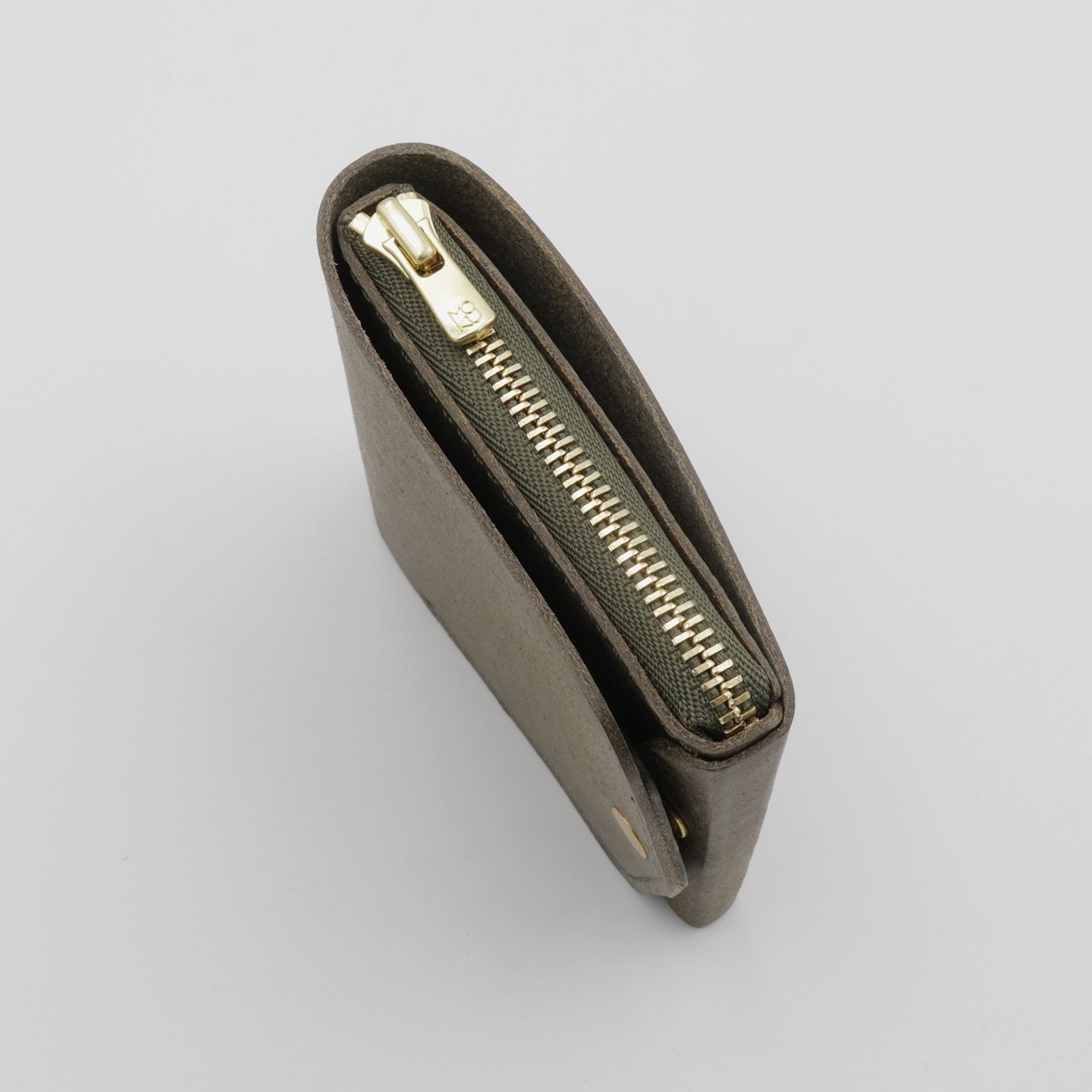 「小さく薄い財布SAKU ver.3 Pueblo」grigio