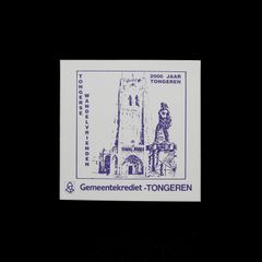 「Gemeentekrediet-TONGEREN」ヴィンテージステッカー ヨーロッパ