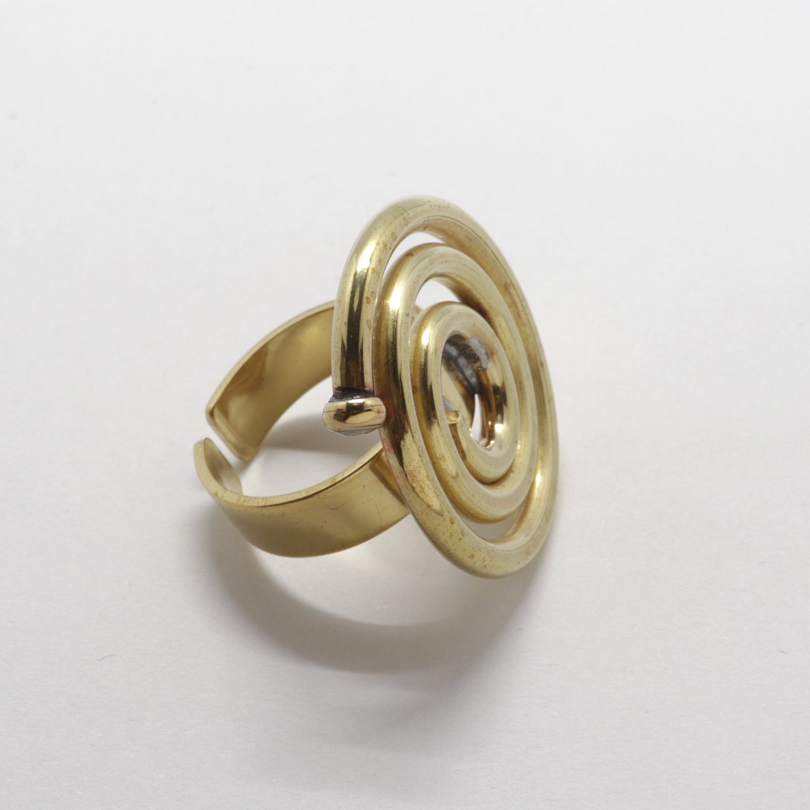 「swirl ring」リング