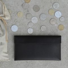「工夫の重なり」長財布 ブラック