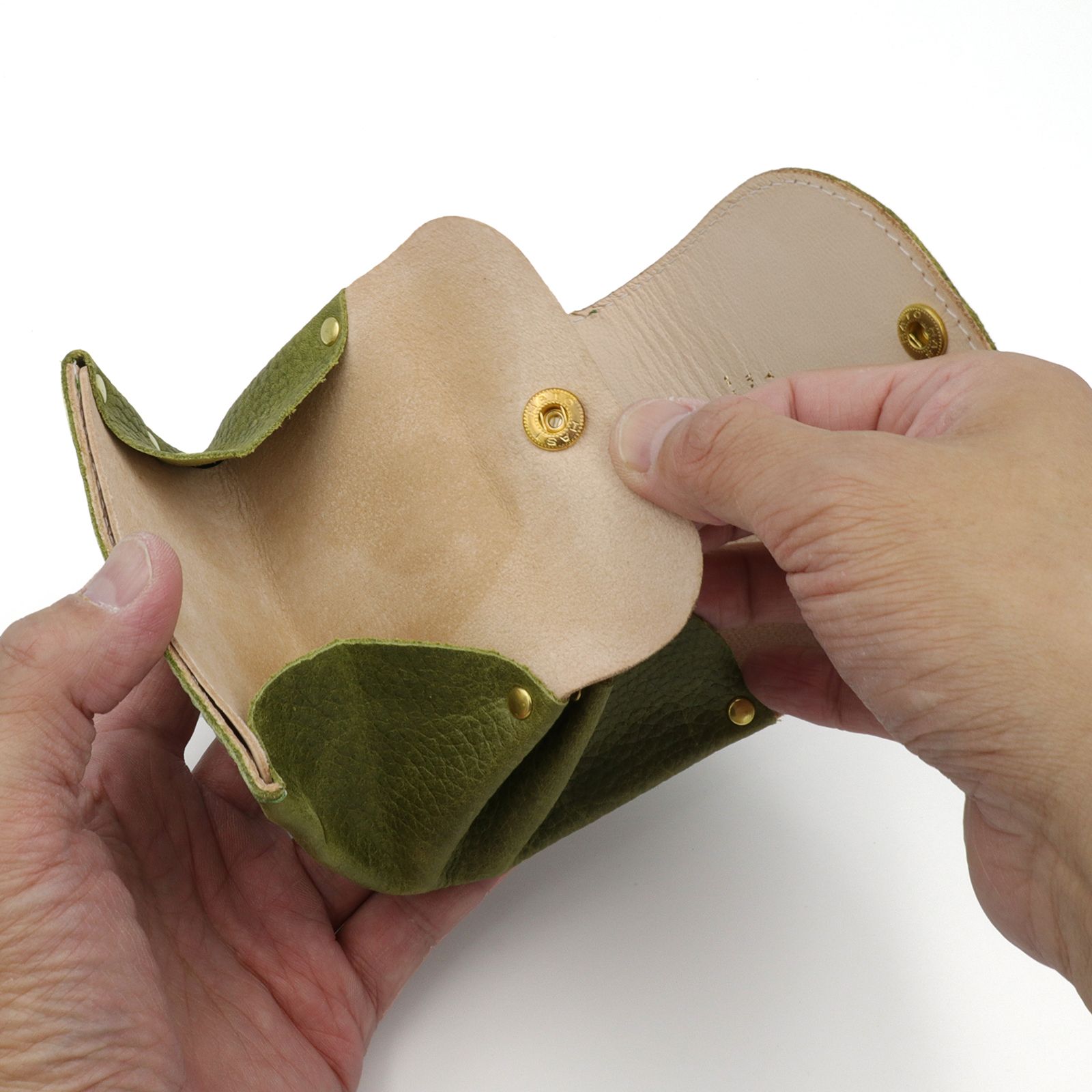 「アコーディオンウォレットmini」財布 ウーノ・グリーン