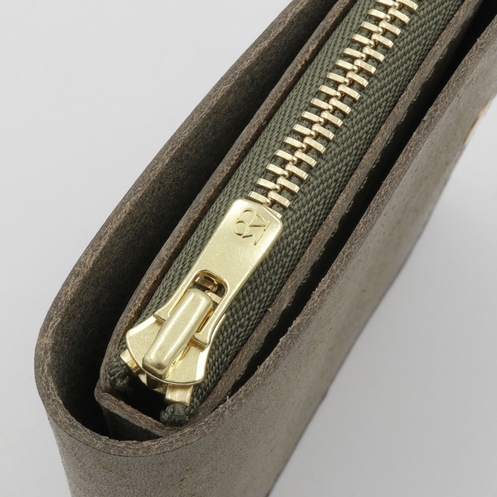 「小さく薄い財布SAKU ver.3 Pueblo」grigio