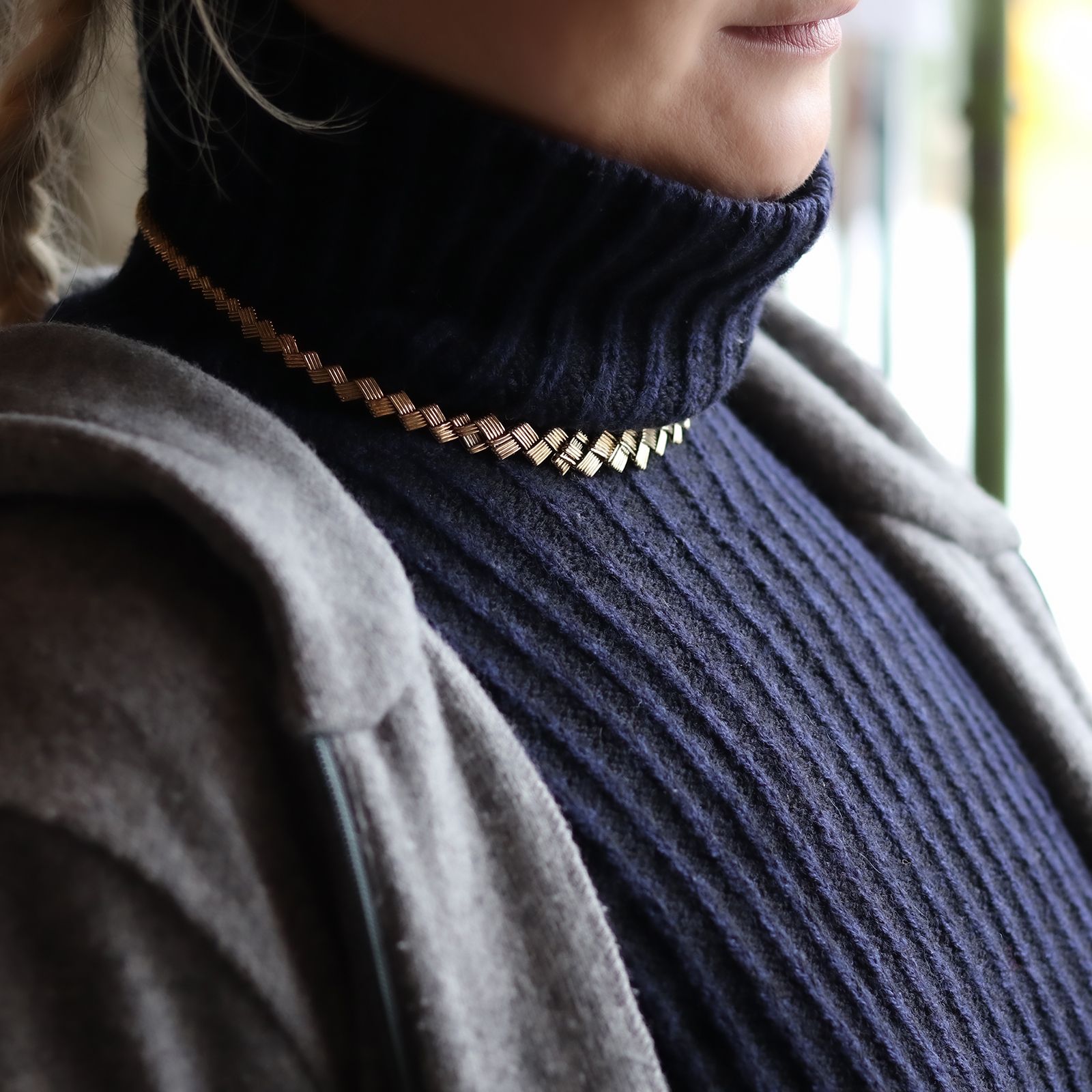 「ウーヴンウィーヴ」ネックレス jean-louis scherre フランス