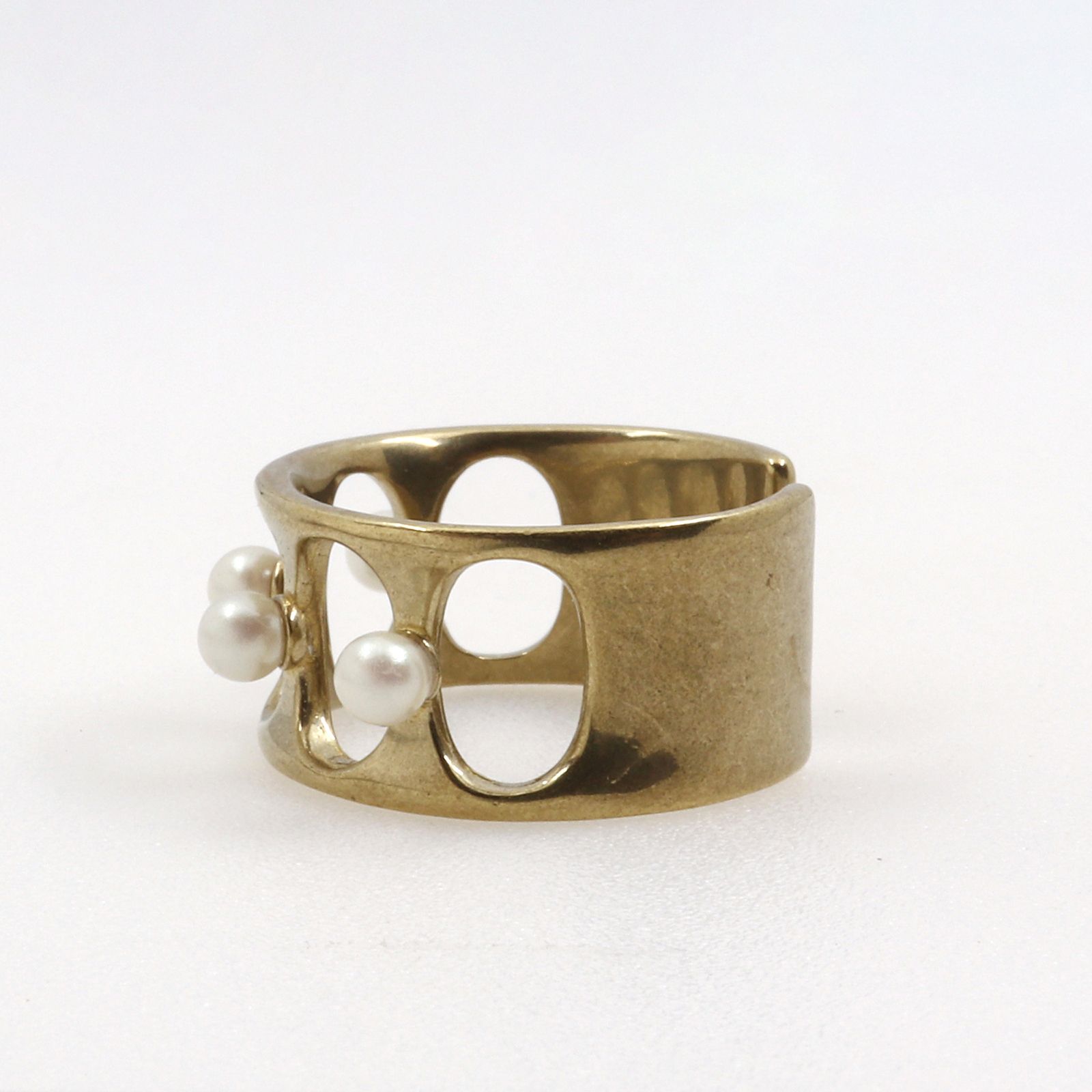 「poetry ring」リング ブラス