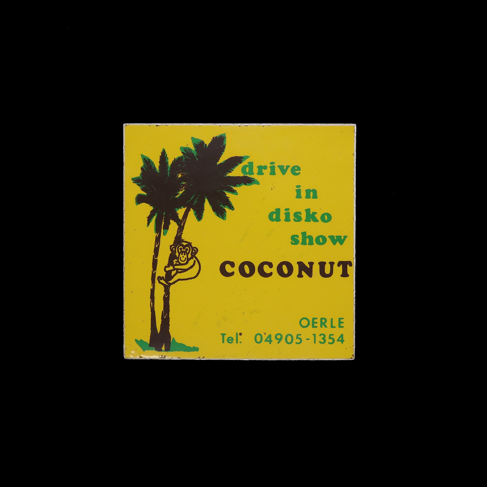 「COCONUT OERLE」ヴィンテージステッカー ヨーロッパ