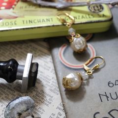 「バンピーパールボタニカル」ピアス フランス