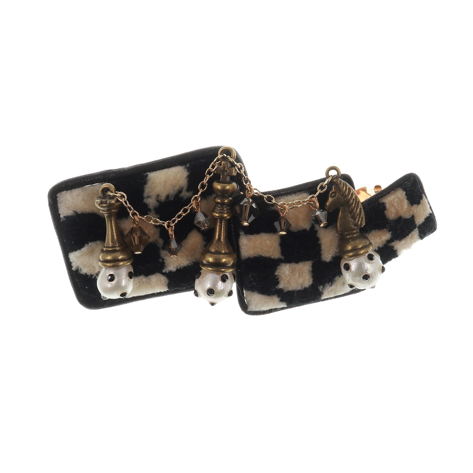 「chess」バレッタ【CASINO de sachikosim】