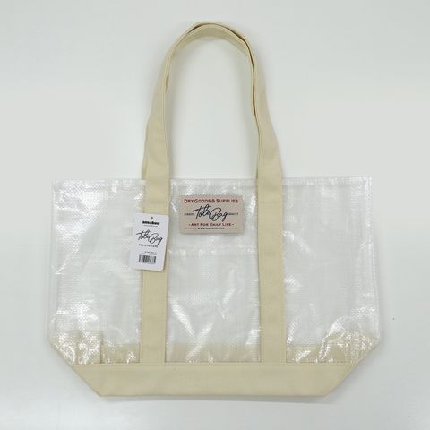 「PE TOTE BAG S」ナチュラル