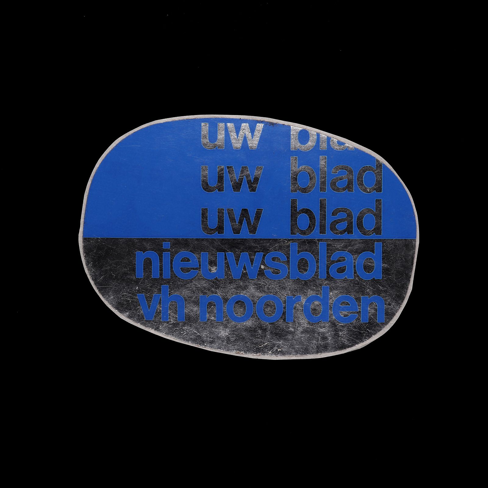 「uw blad」ヴィンテージステッカー ヨーロッパ