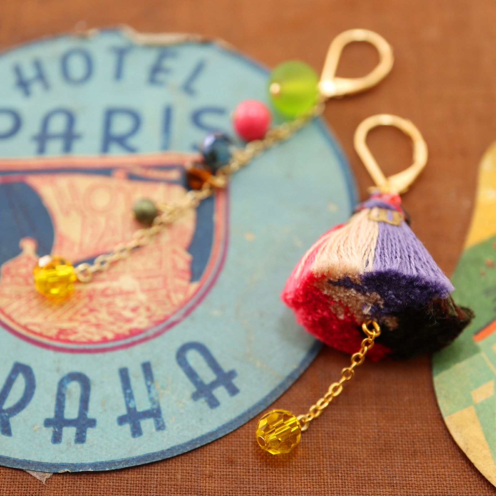 「Pamellah Asymmetry」ピアス