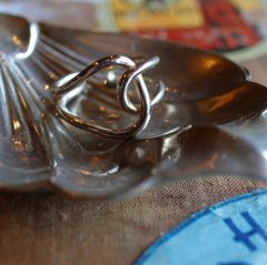 「シンプルラインバンド」リング ヨーロッパ silver925