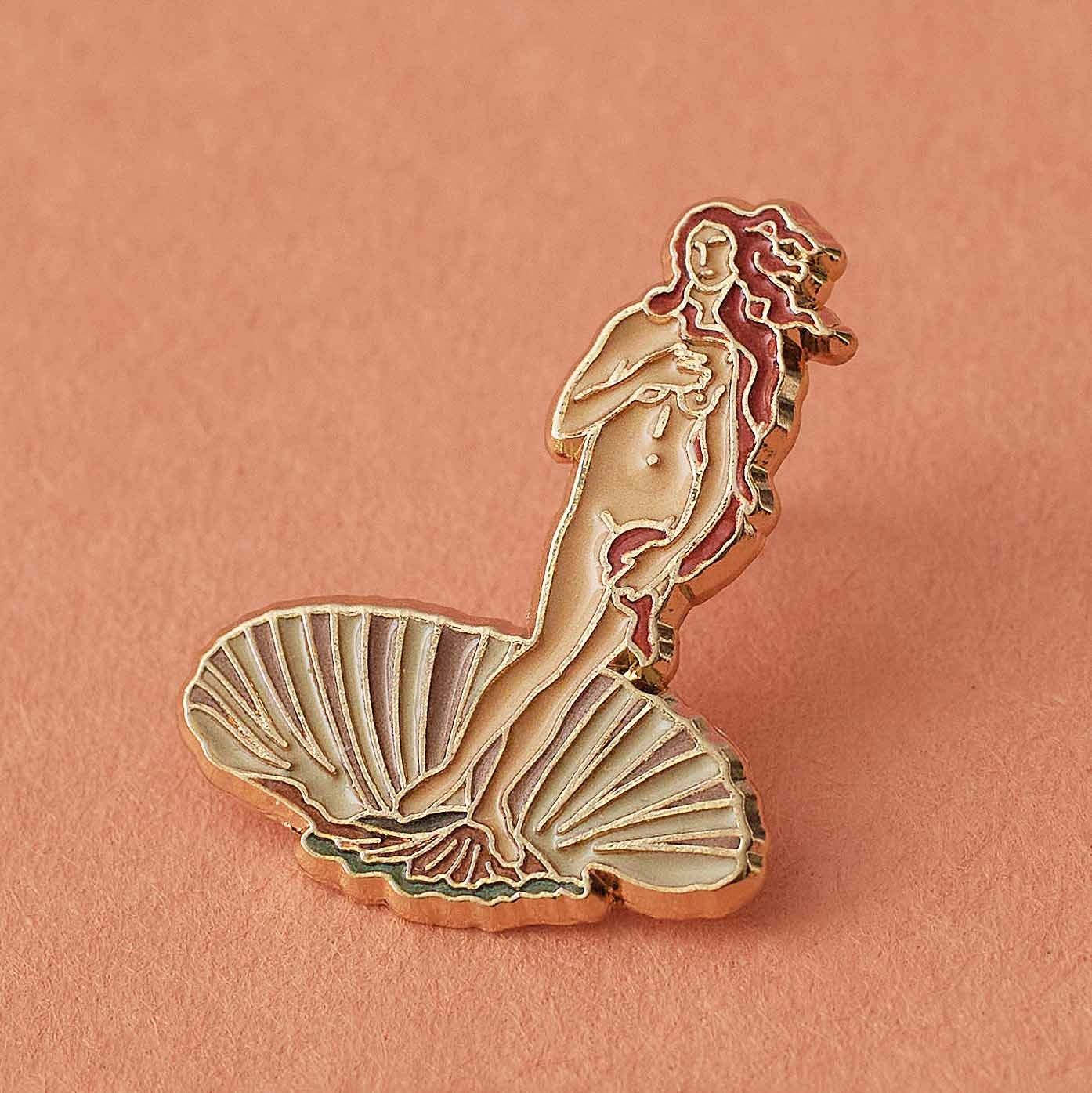 「The Birth of Venus Sandro Botticelle」ピンズ ヴィーナスの誕生/ボッティチェリ