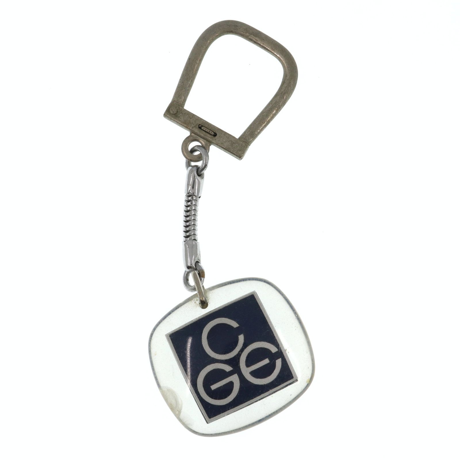 CGE Compagnie generale d'electricite  電気通信機器 ブルボンキーホルダー