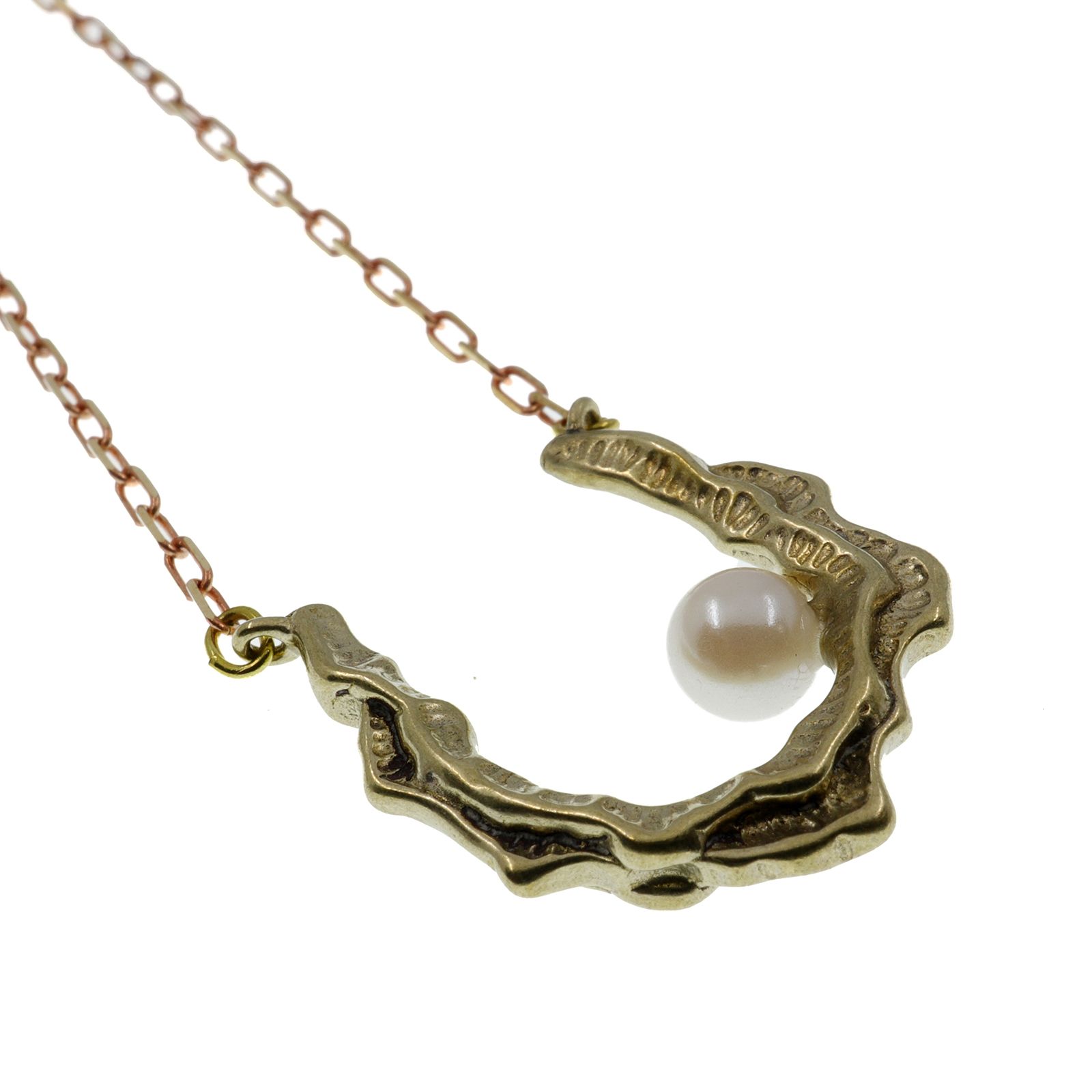 「oyster necklace」ネックレス