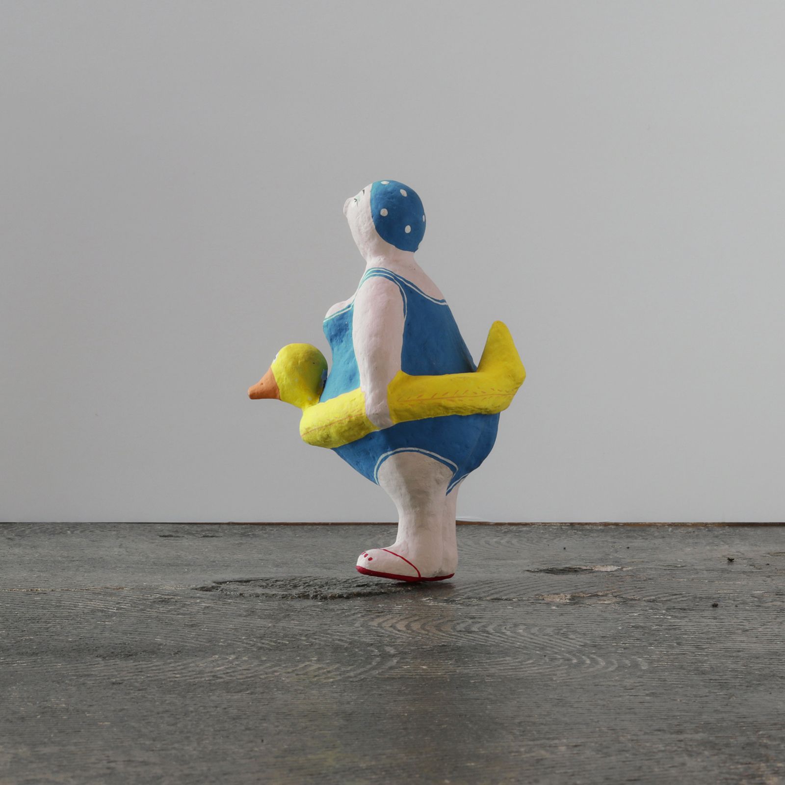 PAPIER MACHE DUCK FLOAT 【BATELA】